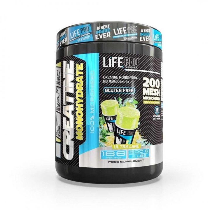 Life Pro Creatine Monohydrate 200 mesh 500g