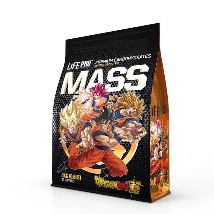 Life Pro Mass Gainer Dragon Ball Super Limited Edition 3kg Gluten Free