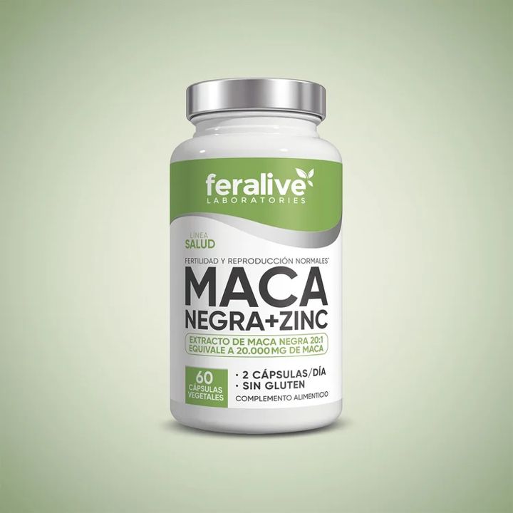 Maca negra + Zinc